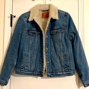 Levi’s Sherpa Trucker Denim Jacket